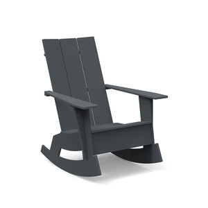 3 Slat Rocking Adirondack Chair