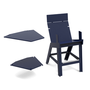 Lollygagger Hi-Rise Armless Chair With Bridge 40
