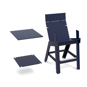 Lollygagger Hi-Rise Armless Chair With Bridge 