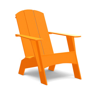 3 Slat Tall Adirondack Chair (Curved)