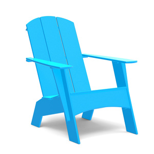 3 Slat Tall Adirondack Chair (Curved)